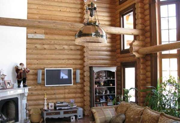 Дизайн деревянного дома внутри в фото и видео - фото