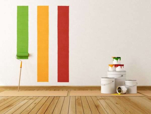 Как покрасить стены водоэмульсионкой - фото