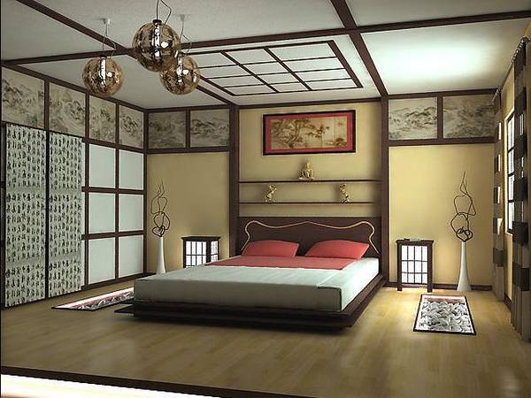 Особенности оформления потолка в китайском стиле - фото