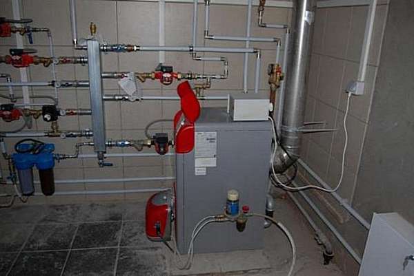 Установка газового котла в частном доме требования - фото